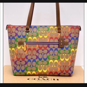 Brand new Pride Coach Tote bag. It retails for $350 I’m looking for $250 OBO